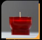 κόκκινα εκκλησιαστικά κεριά