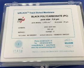 Φίλτρα μεμβράνης ipBLACK™ Track-Etched Membrane Filters