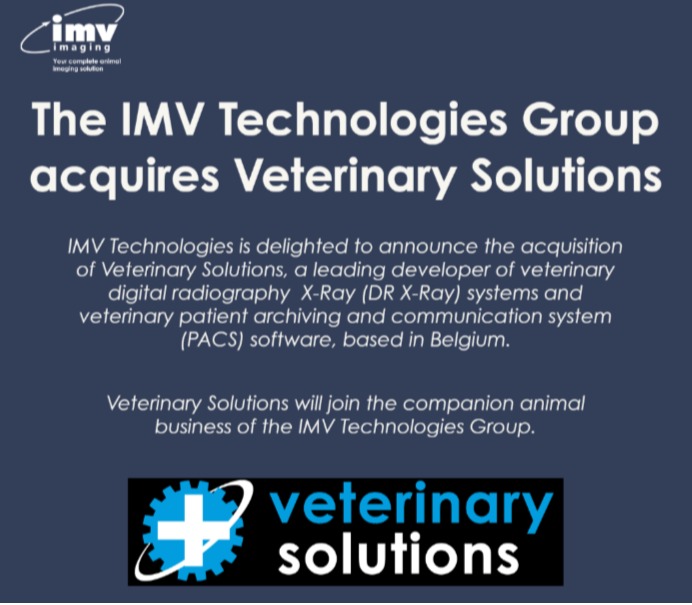 The IMV Technologies Group acquires Veterinary Solutions
