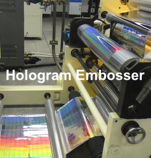 DPL UV Hologram solution for label and packaging business