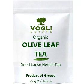 Βιολογικό τσάι από φύλλα ελιάς