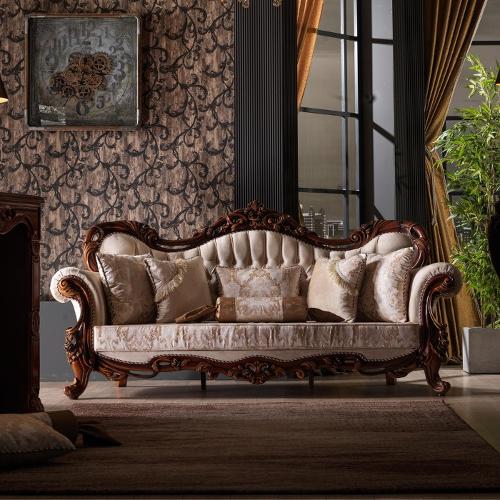 Δερμάτινος καναπές σετ βασιλικά έπιπλα καθιστικού καναπέδων 