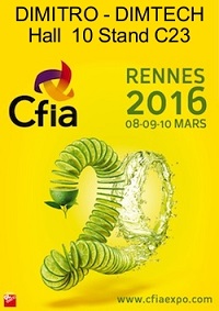 Dimtech-Dimitro sera présent au salon CFIA de Rennes